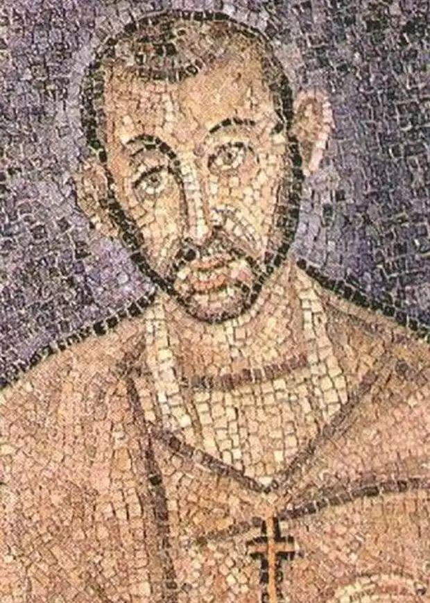 Saint-Ambrose-Mosaic - 5th-century - Milan