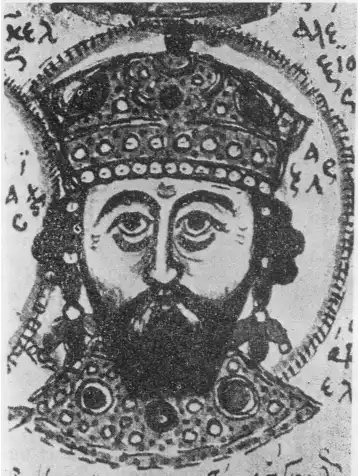Byzantine-Emperor-Alexios-III-pondering-manuscript