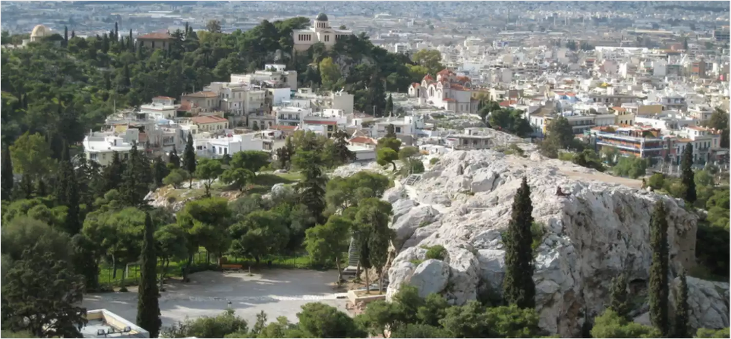 Arios-Pagos-rock-where-Saint-Paul-addressed-Athenians.