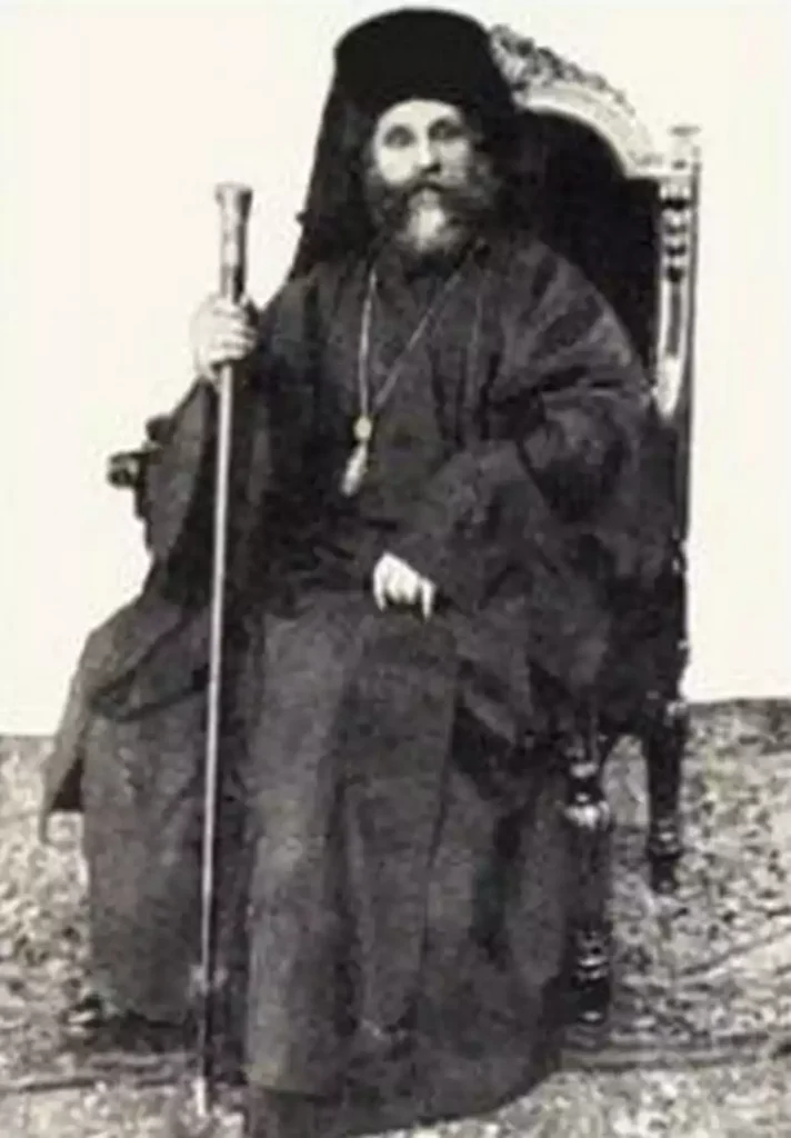 Black-and-white-portrait-of-Patriarch-Photios-II