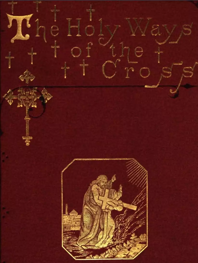 Henri-Marie-Bouden's-book-cover—depicting-Christ's-crucifixion-scene