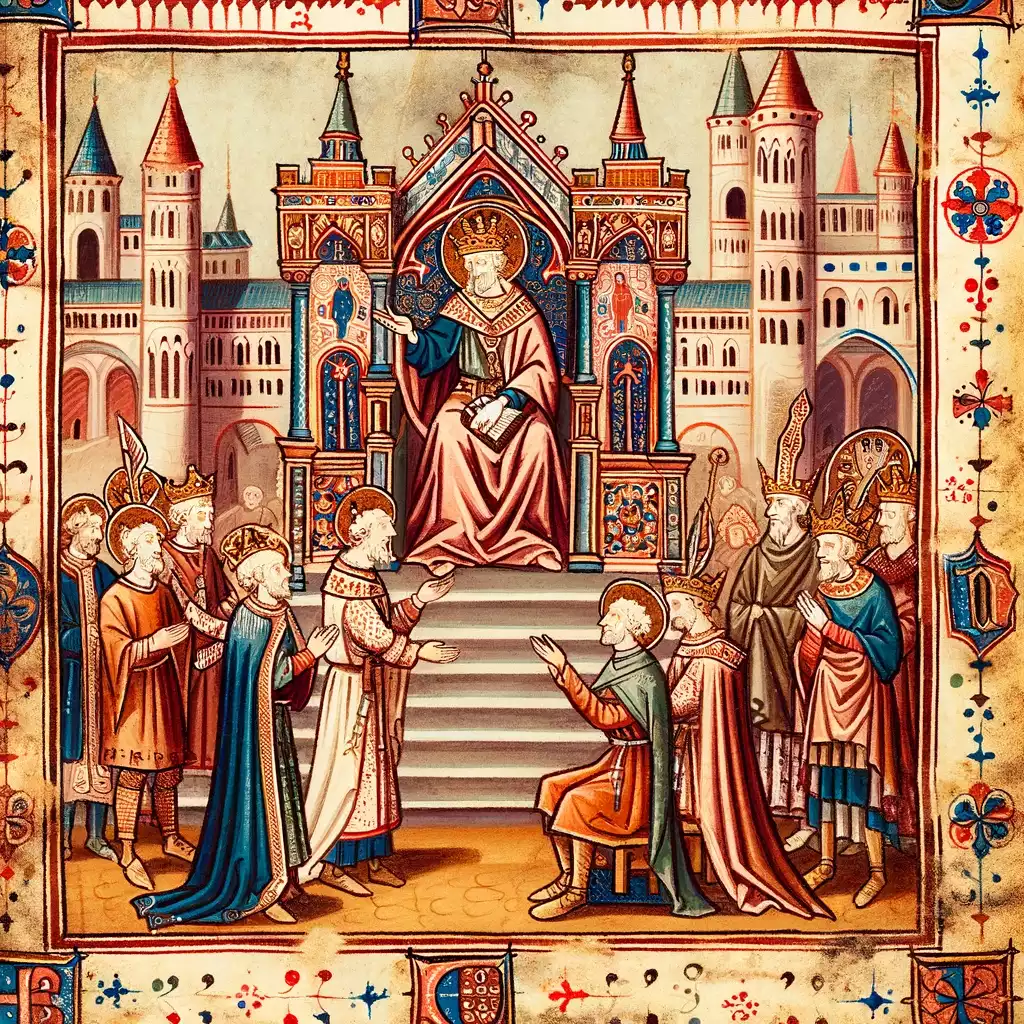 Medieval-David's-reign-illustration-Second-Book-Samuel