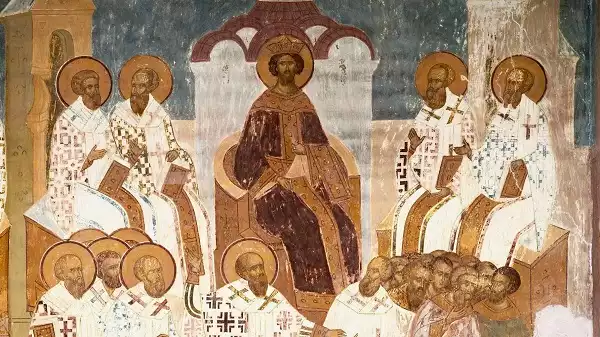 Samos-fresco-showing-Third-Ecumenical-Council