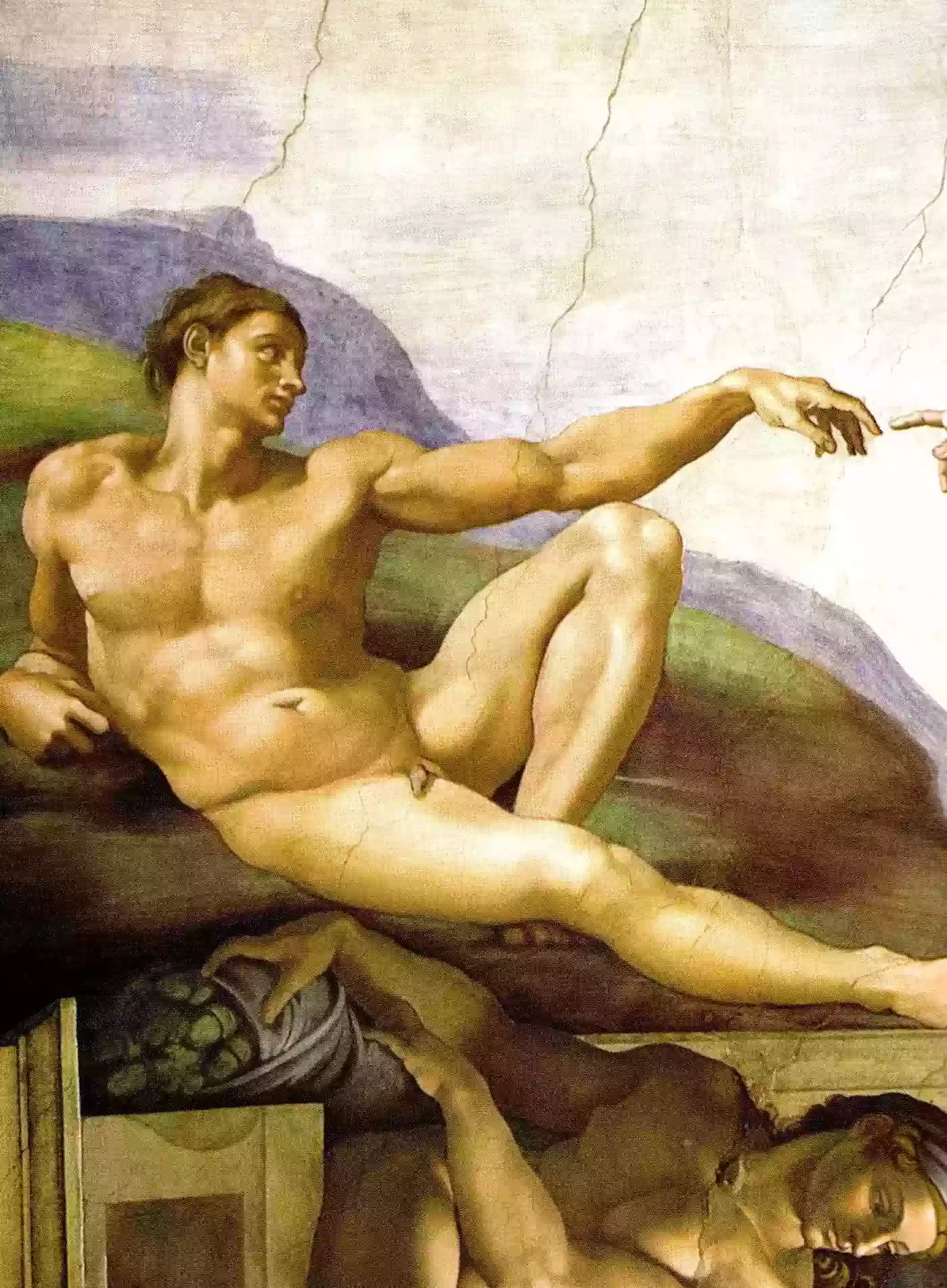 Divine-touch-Michelangelo's-fresco-God-Adam-Sistine-Chapel.