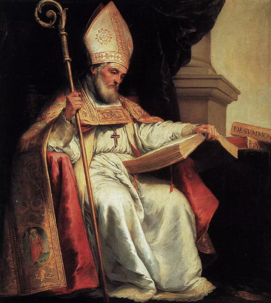 Isidore-Seville-7th-century-bishop-with-book