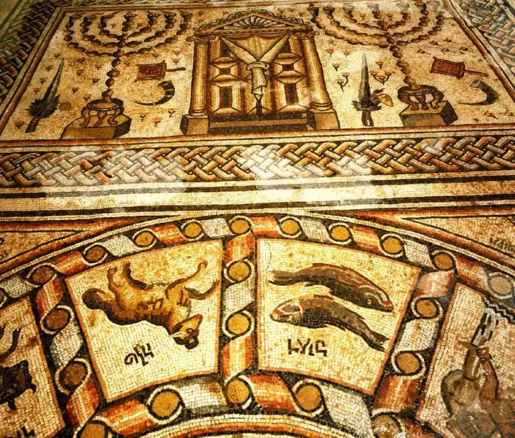 Judaic-mosaic-Tabernacle-zodiac-Hammat-Tiberias