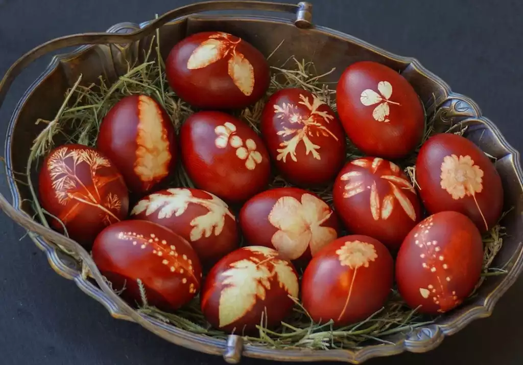 Intricately decorated crimson Easter eggs carrying promises of resurrection and Christ's sacrifice stay a vital facet of Orthodox Easter rituals