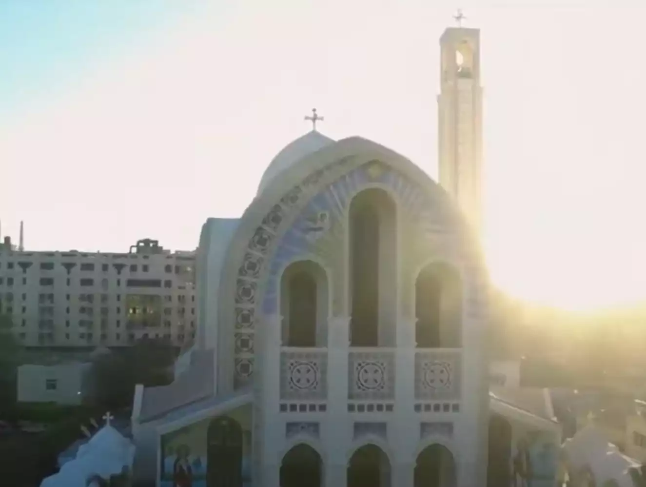 Saint-Mark's-Cathedral-Cairo-panorama